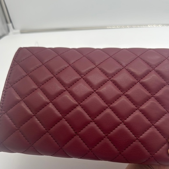 Quilted Women's Bag -Wine - Picture 7 of 8